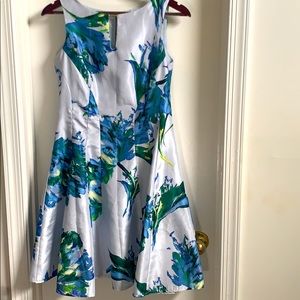 Blue Floral Dress